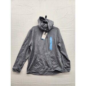 Member's Mark Luxe Hoodie Mens Large Gray Pullover Sweatshirt New with Tags L